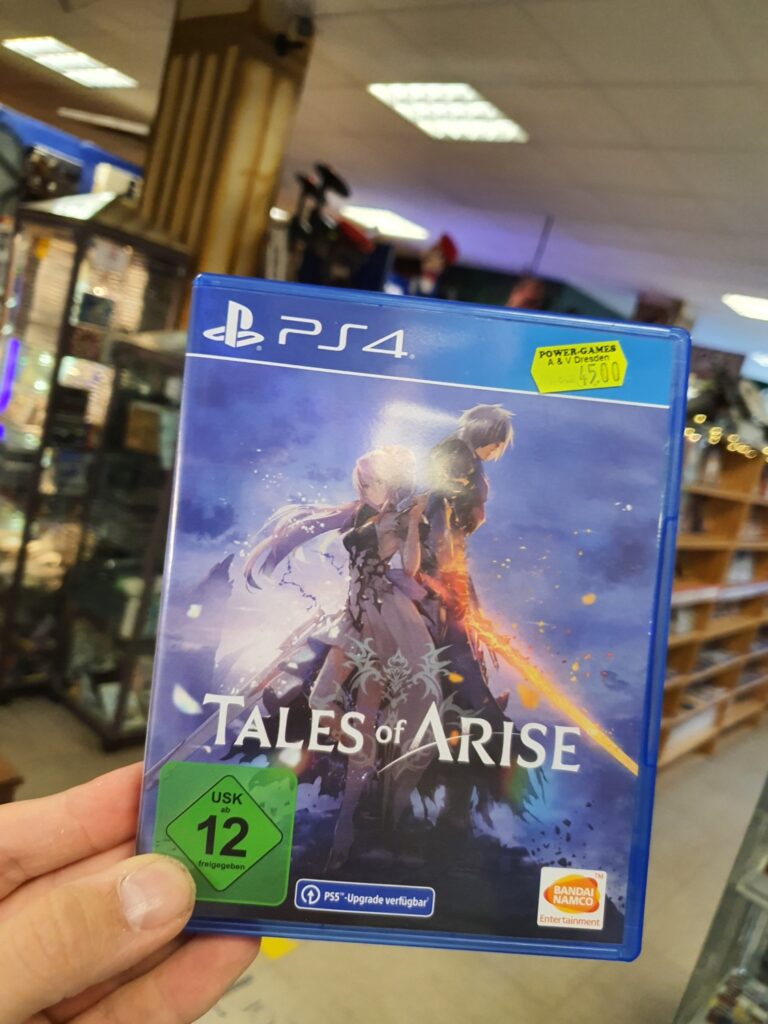 zum ersten mal im Ankauf Tales of Arise für Ps4