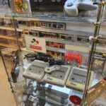 Blick in den Classics Nintendo Konsolenschrank