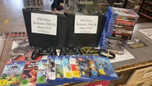 Ankauf Ps4 Konsolen mit Games #ps4 #playstation4 #sonyps4´#ps4game #playstation4games #playstation4slim #sonyps4 #sonyplaystation4 #videogameshop #powergames
