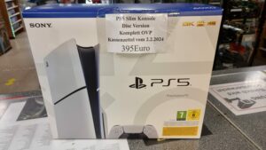 Ankauf PS5 Slim komplett OVP Kassenzettel vom 2.2.2024 395Euro #ps5 #playstation5 #sonyps5 #ps5game #ps5games #sonyplaystation5 #sonyps5 #sonyps5games #videogameshop #powergames