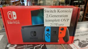 Ankauf Switch Konsole 2.Generation komplett OVP 215Euro#switch #nintendo #nintendoswitch #nintendogames #nintendocollection #nintendocollection #switchgames #switchgame #game #videogamemovies #videogamecollector #powergames #gameshop