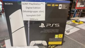 Ankauf PS5 Digital Edition komplett OVP 295Euro#ps5 #playstation5 #sonyps4games #sonyplaystation5 #sonyps5 #playstation5 #sonyps5 #playstation5slim #sony #ps5controller #ps2slim gameshop #powergames