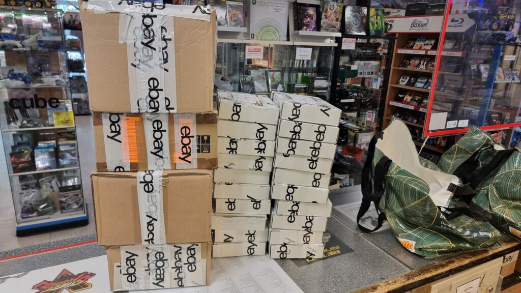 Packete erstmal fertig für heute.